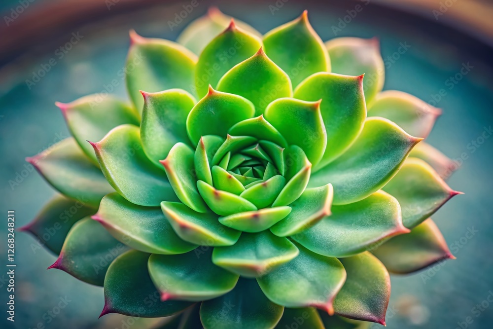 Minimalist Succulent Plant Photography: Close-Up Macro Shot with Soft Focus Background Minimalist Succulent Plant Photography: Close-Up Macro Shot with Soft Focus Background