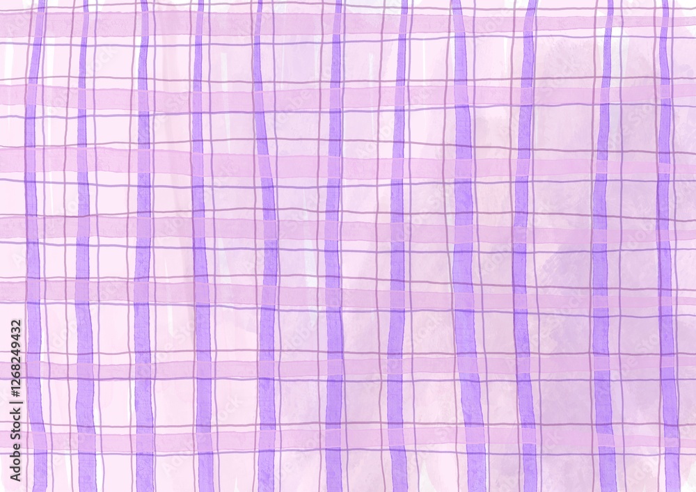pink plaid fabric texture watercolor painting pink plaid fabric texture watercolor painting