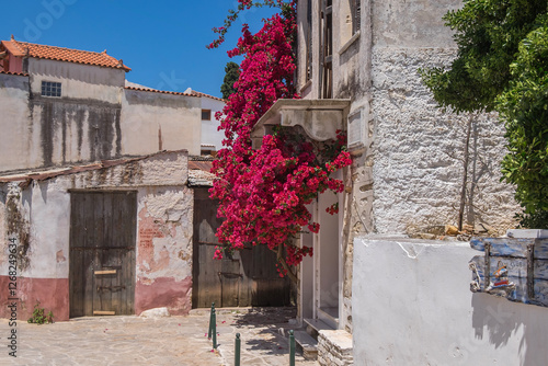 Dorf Chalki auf Naxos, Griechenland photo