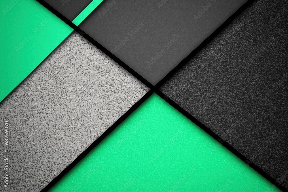 Background abstract flat and plain illustration color gradient, black, grey and dark green Background abstract flat and plain illustration color gradient, black, grey and dark green