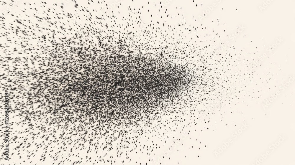 Fototapeta premium Abstract particle burst background design