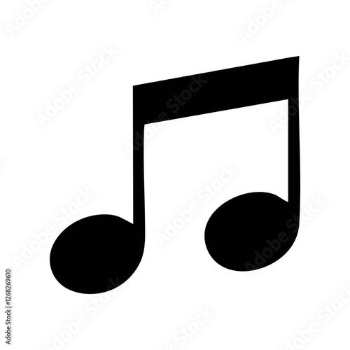 music note icon representing melody and sound