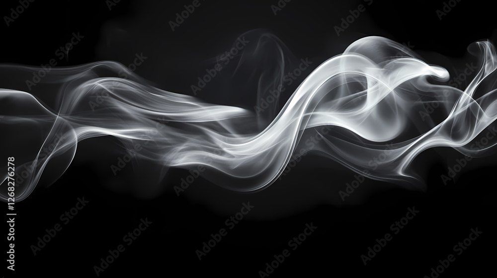 Fototapeta premium dark abstract fog smoke