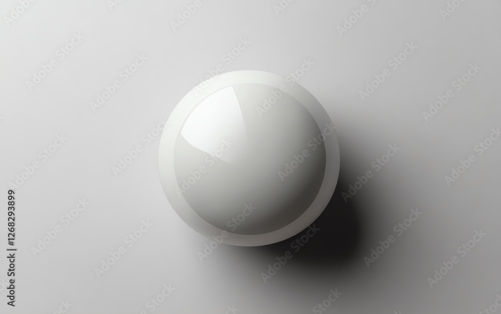 Stress ball mockup, white smooth texture, top view angle, photorealistic details, clean minimalist design, soft shadows, ultraHD render Stress ball mockup, white smooth texture, top view angle, photorealistic details, clean minimalist design, soft shadows, ultraHD render