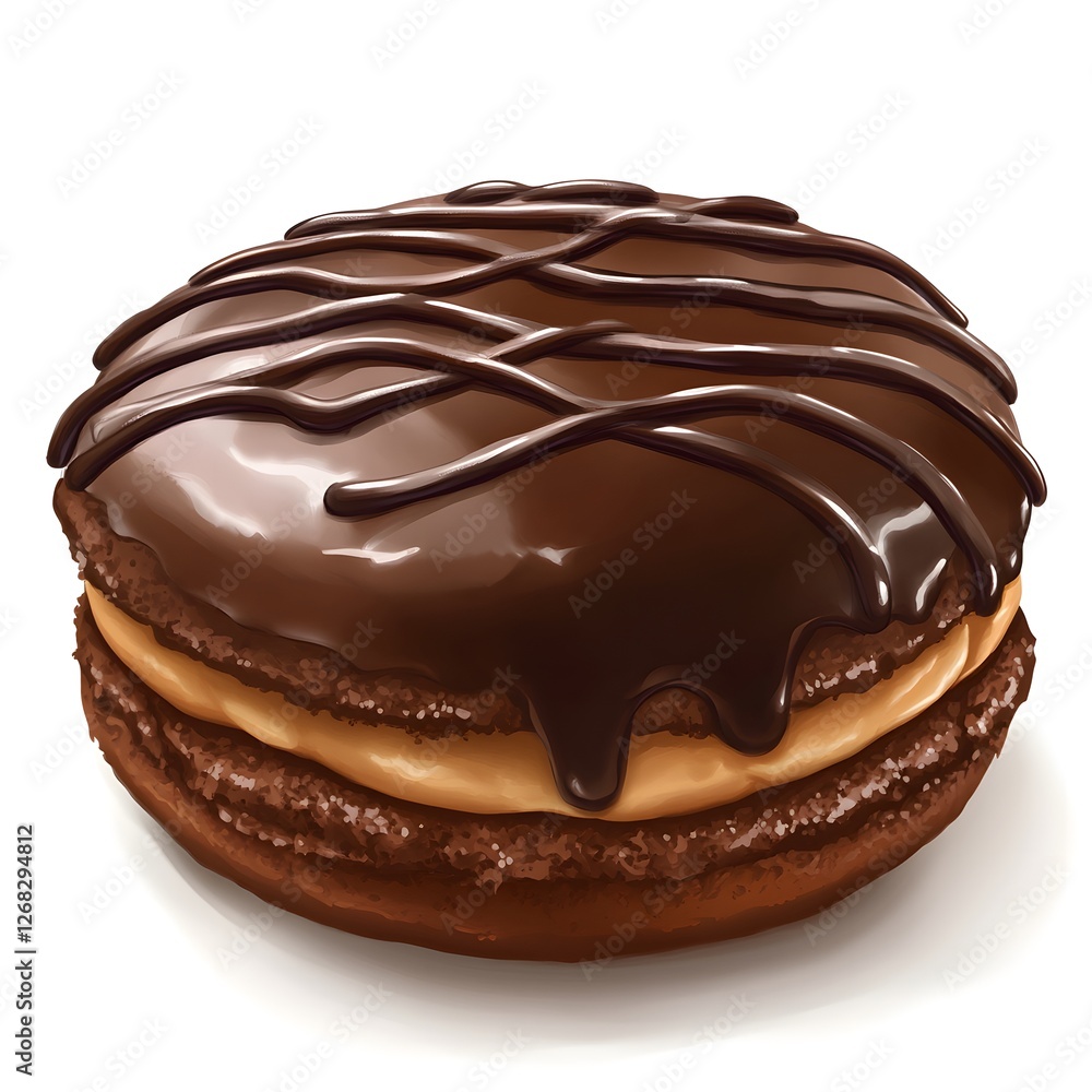 chocopie background, generation AI chocopie background, generation AI