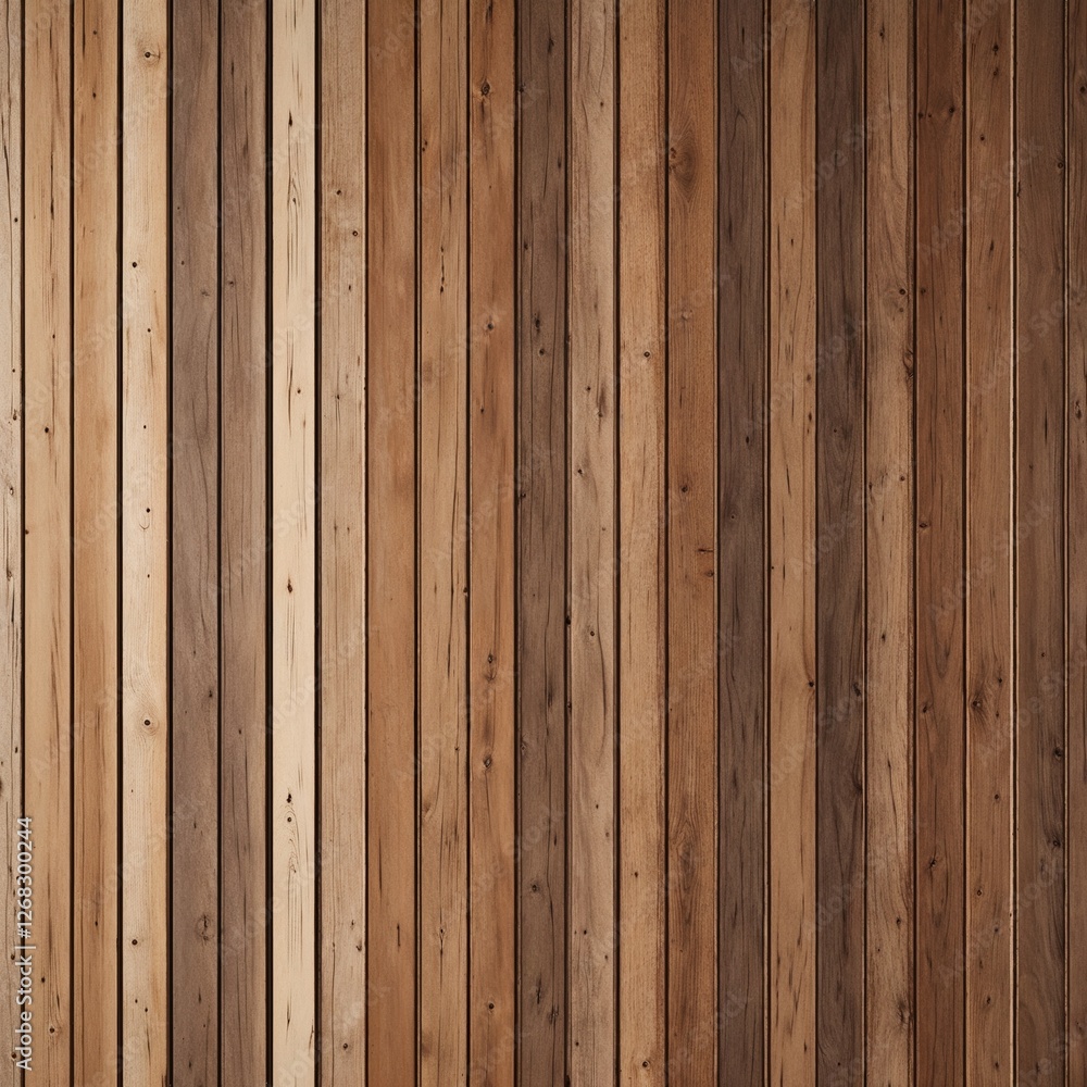 Fototapeta premium vertical wooden slat wall, showcasing a natural and rustic aesthetic.