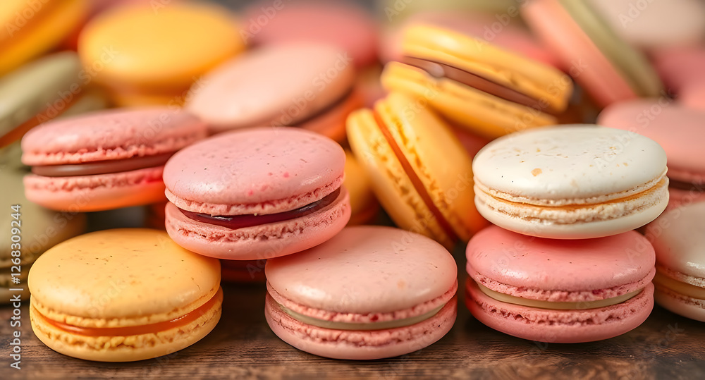 Macarons assorts Macarons assorts