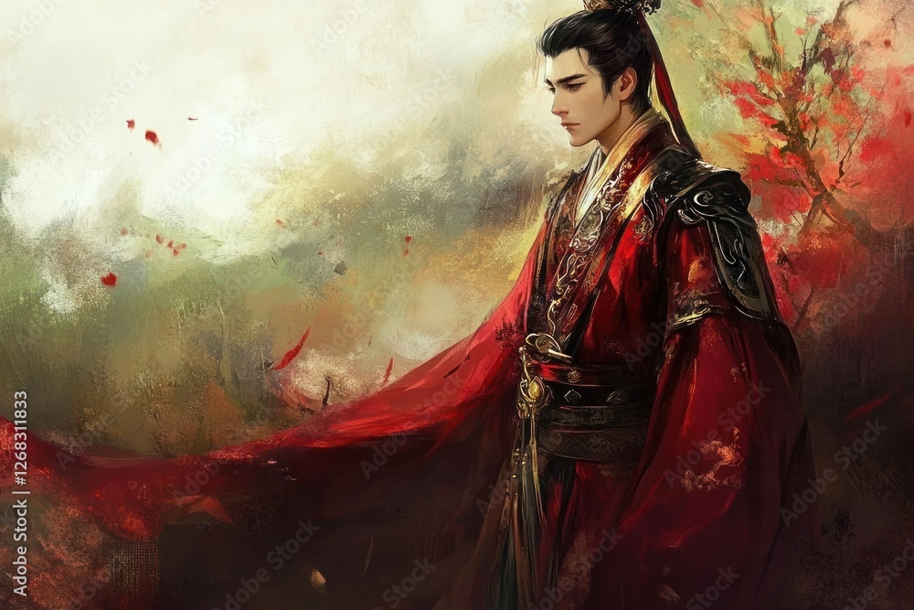 Fototapeta premium Chinese Style Fantasy Art