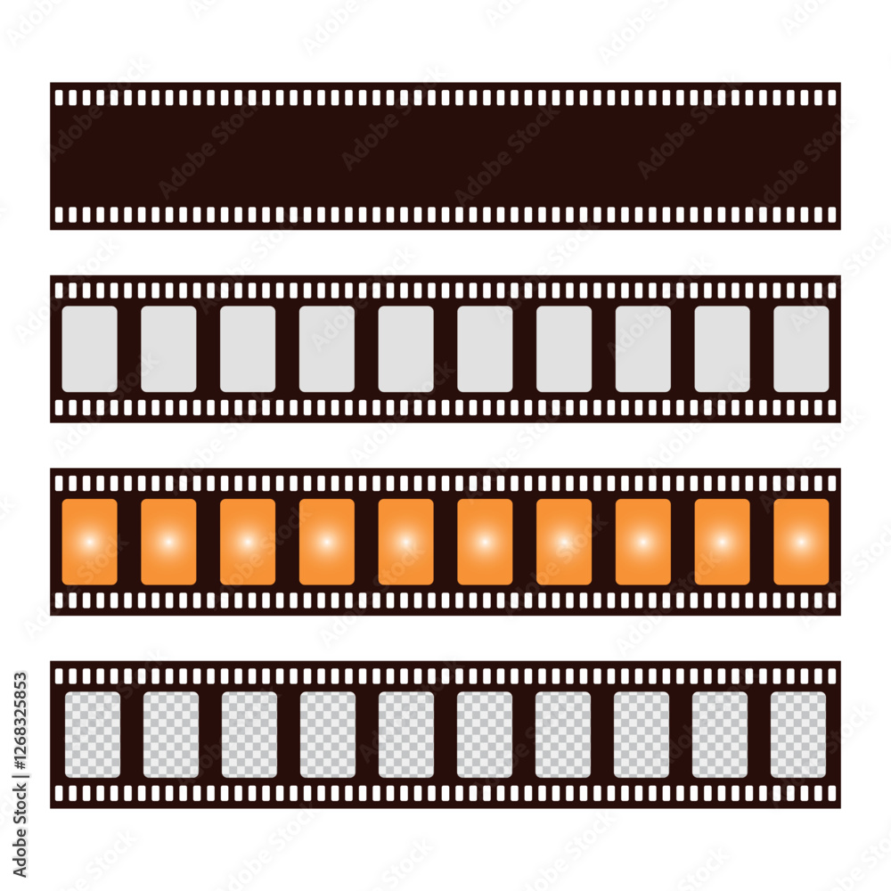 film strip icon, movie reel, cinema symbol film strip icon, movie reel, cinema symbol