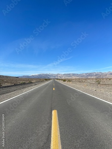 road in desert