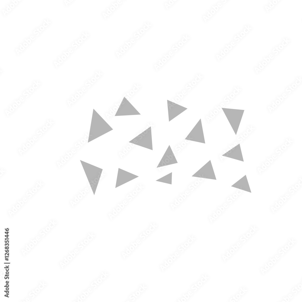 geometric triangle fraction pattern geometric triangle fraction pattern