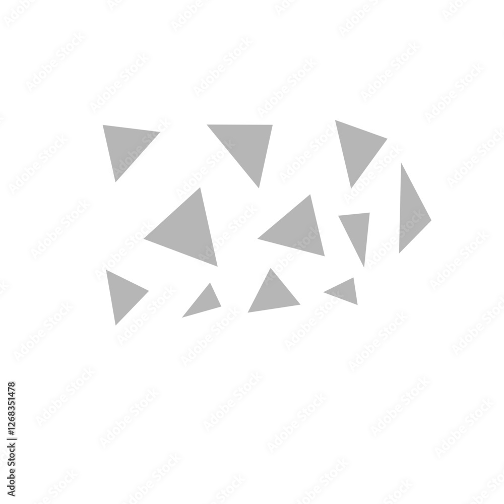 geometric triangle fraction pattern geometric triangle fraction pattern