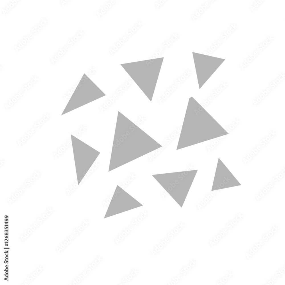 geometric triangle fraction pattern geometric triangle fraction pattern