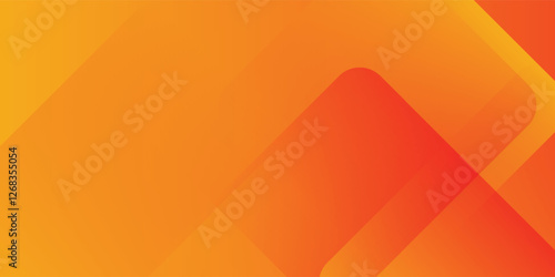 Abstract orange and yellow geometric background. Modern concept for graphic design, background, web design, poster, banner