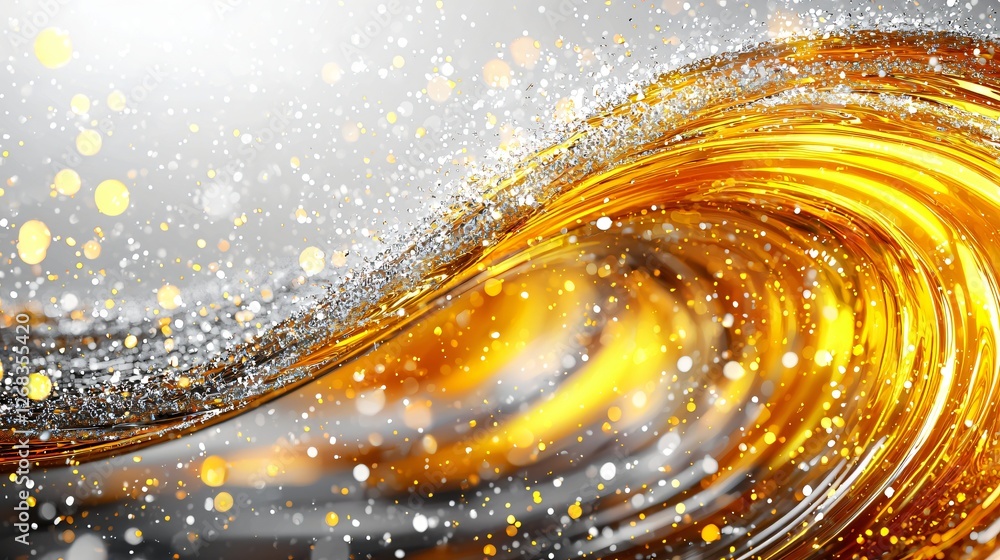 Golden swirl abstract background, festive, shiny, celebratory Golden swirl abstract background, festive, shiny, celebratory