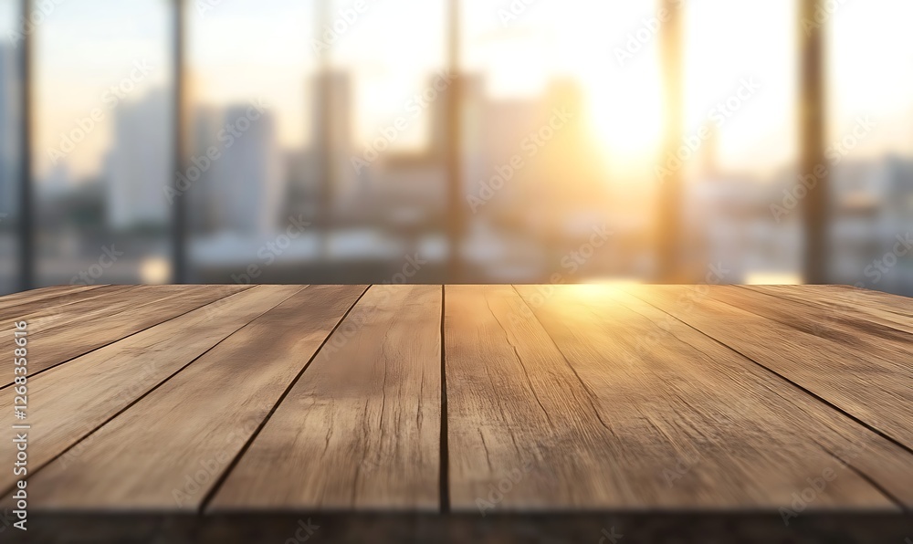 A crisp image of a smooth wooden tabletop, showcasing intricate details and textures in sharp focus.