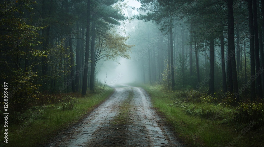 Misty Forest Path An Enigmatic Journey into the Woods Misty Forest Path An Enigmatic Journey into the Woods