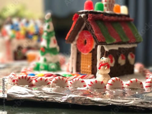 christmas gingerbread house