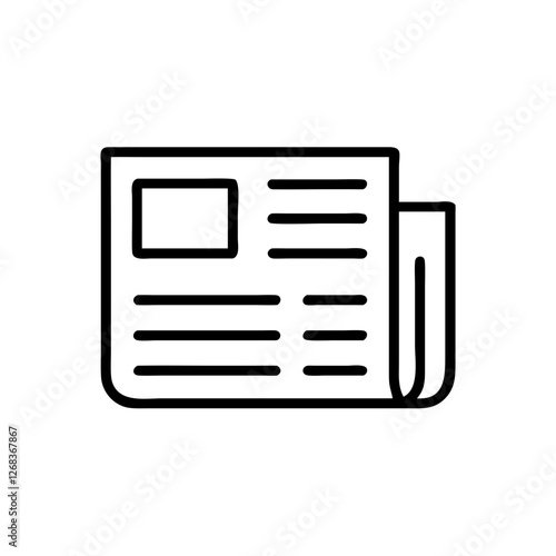 Newspaper Journalism Icon