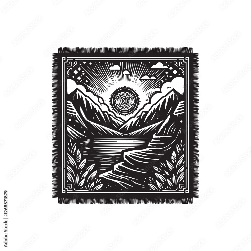 Blanket silhouette Vector (4).eps Blanket silhouette Vector (4).eps