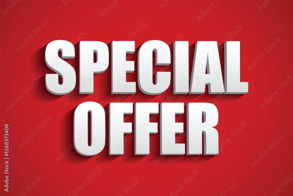 An illustration of promotional banner featuring bold white 