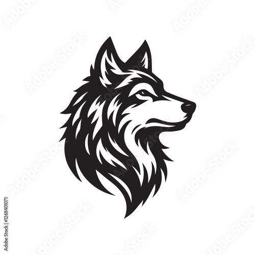 Wolf Head Logo Design