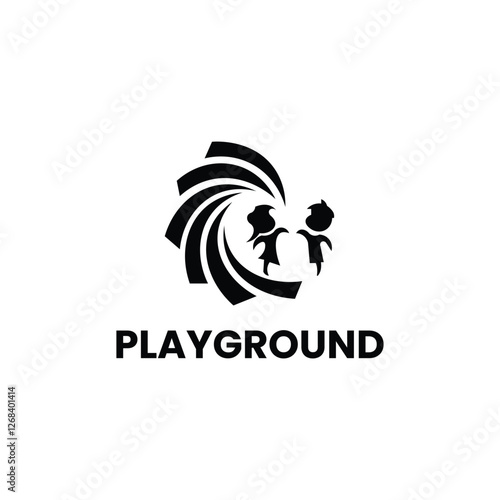 Baby School Logo Design Vector