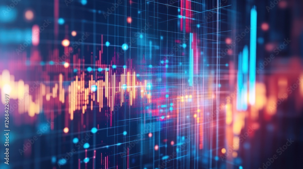 Digital data flow, network visualization, glowing lines, abstract background, tech concept Digital data flow, network visualization, glowing lines, abstract background, tech concept