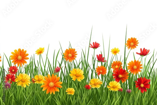 Summer meadow beautiful