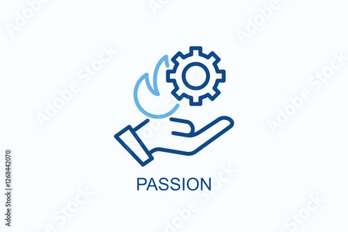 Passion Icon Or Logo Isolated Illustration