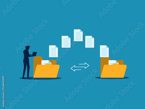 Send documents between business people, Backup, Exchange files on folders, Send documents over the Internet