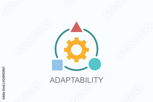 Adaptability Icon Or Logo Isolated Illustration