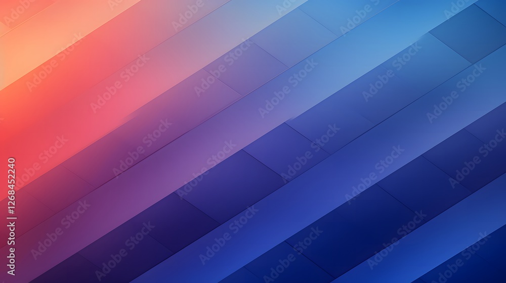 Fototapeta premium Dynamic gradient background design digital art abstract environment vibrant colors modern aesthetic