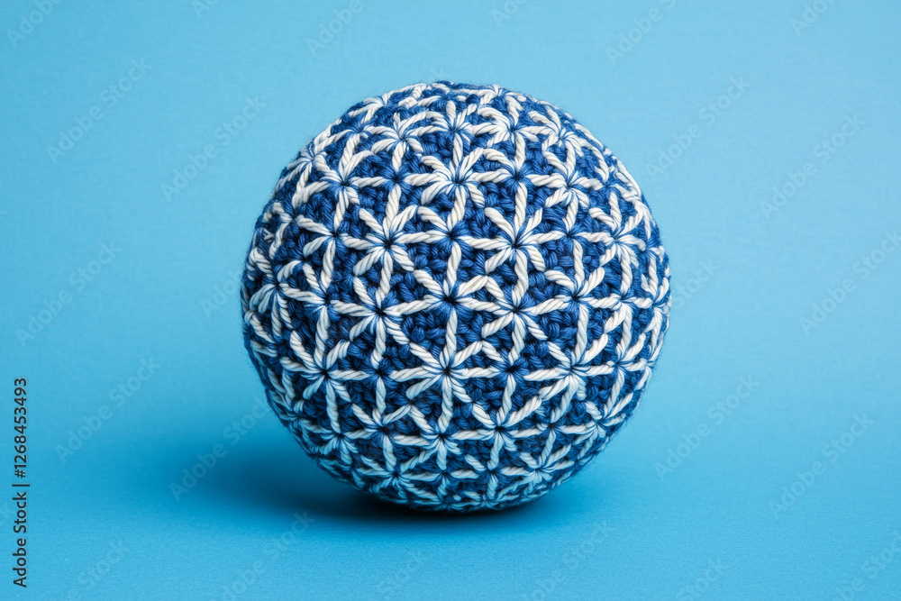 Intricate design amigurumi makes you feel relaxed, soft, and cozy on bright background Intricate design amigurumi makes you feel relaxed, soft, and cozy on bright background