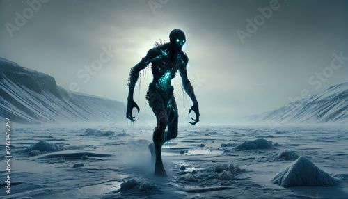 mutant horror prowls the tundra