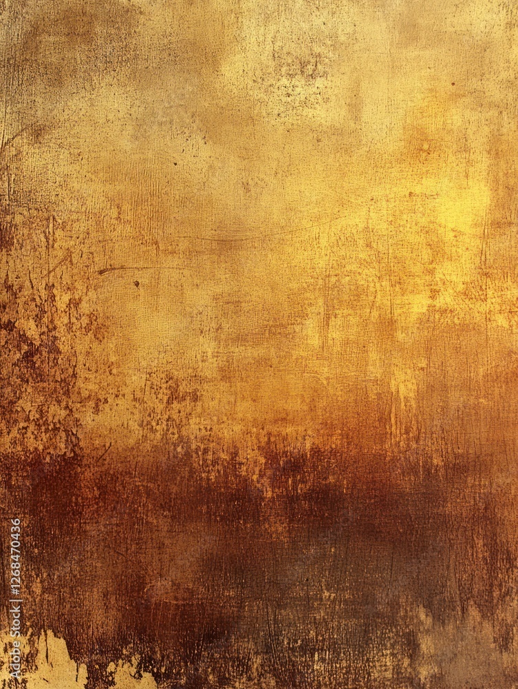 A large canvas in shades of brown and gold, with a subtle texture and a touch of grunge for an old-world feel. The background should be a solid color to make the text stand out more clearly against th A large canvas in shades of brown and gold, with a subtle texture and a touch of grunge for an old-world feel. The background should be a solid color to make the text stand out more clearly against th