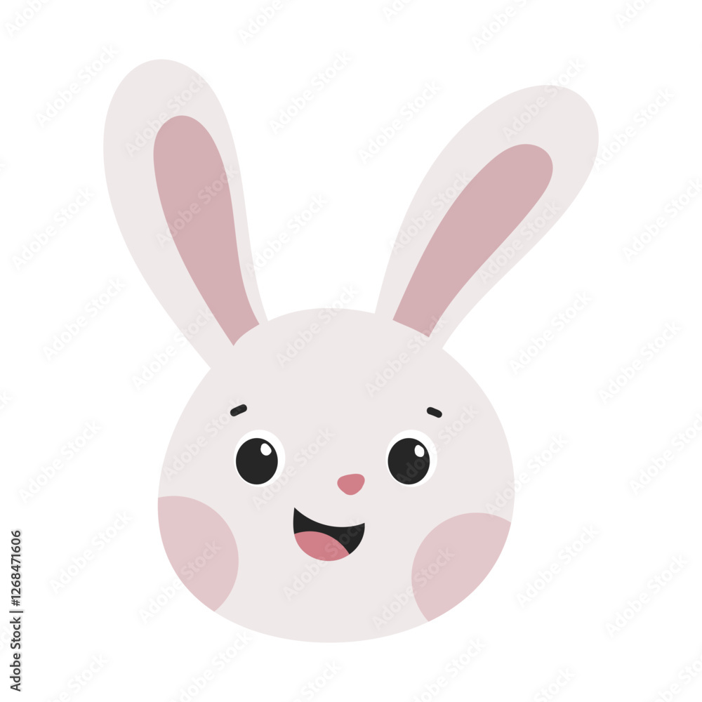 Cute bunny vector illustration Cute bunny vector illustration