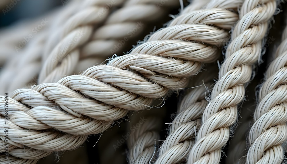 a close up of a bunch of ropes a close up of a bunch of ropes