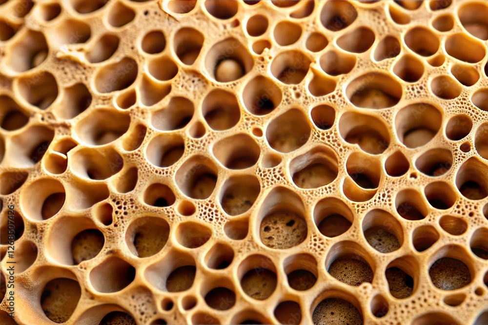 Abstract Porous Texture Background: Intricate Cellular Structure, Microscopic Detail Abstract Porous Texture Background: Intricate Cellular Structure, Microscopic Detail
