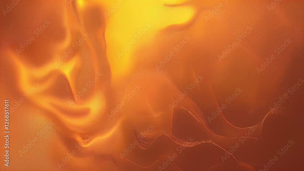 Abstract orange and yellow fluid texture with soft waves, creating a warm and inviting atmosphere Abstract orange and yellow fluid texture with soft waves, creating a warm and inviting atmosphere