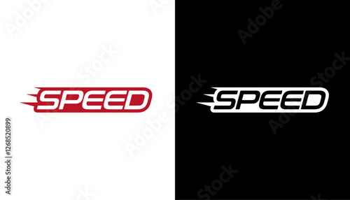 Speed logo design. speedometer vector icon illustration.