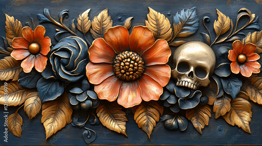 seamless pattern skulls and roses background nature death texture illustration skeletal art floral ornament spooky image colorful modern horror bone endless repeat eps vector seamless pattern skulls and roses background nature death texture illustration skeletal art floral ornament spooky image colorful modern horror bone endless repeat eps vector