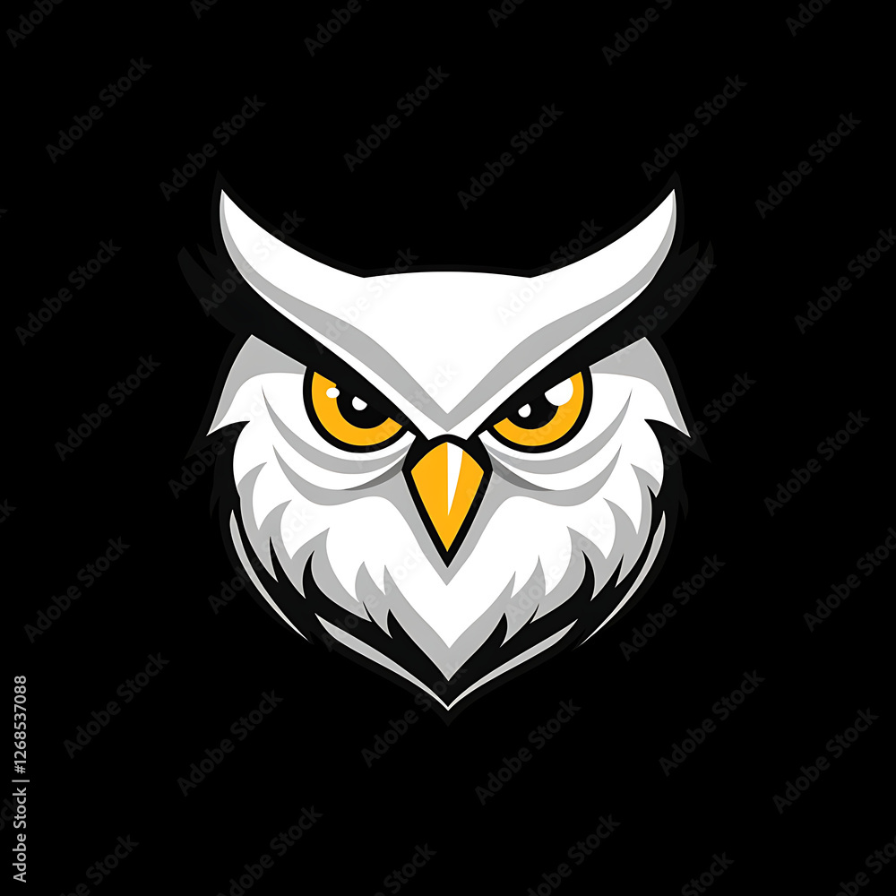 A captivating and majestic owl vector clip art illustration, evoking a sense of wonder and grace, suitable for book covers, fantasy illustrations, and nature documentaries. A captivating and majestic owl vector clip art illustration, evoking a sense of wonder and grace, suitable for book covers, fantasy illustrations, and nature documentaries.