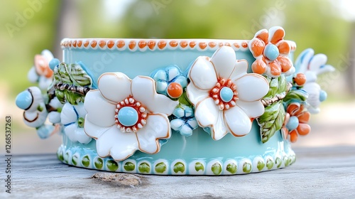 Close-up floral design