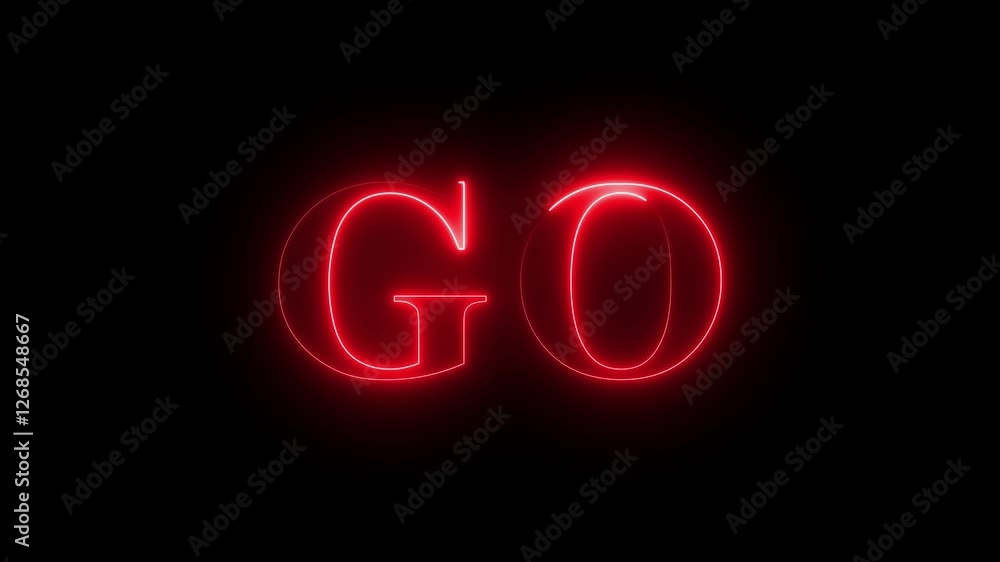 3 2 1 Go countdown motion graphics animation.3 2 1 Go animation for the start program. three two one go.