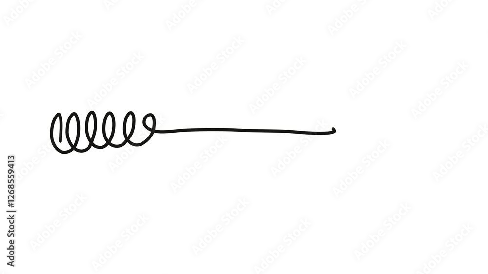 hand drawn arrown animaiton on white background video hand drawn arrown animaiton on white background video