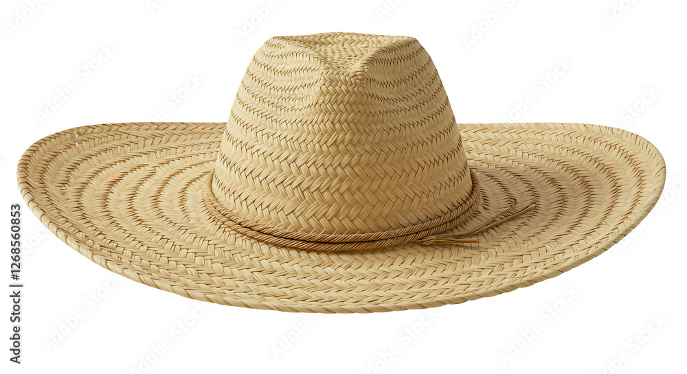Handmade straw hat Handmade straw hat