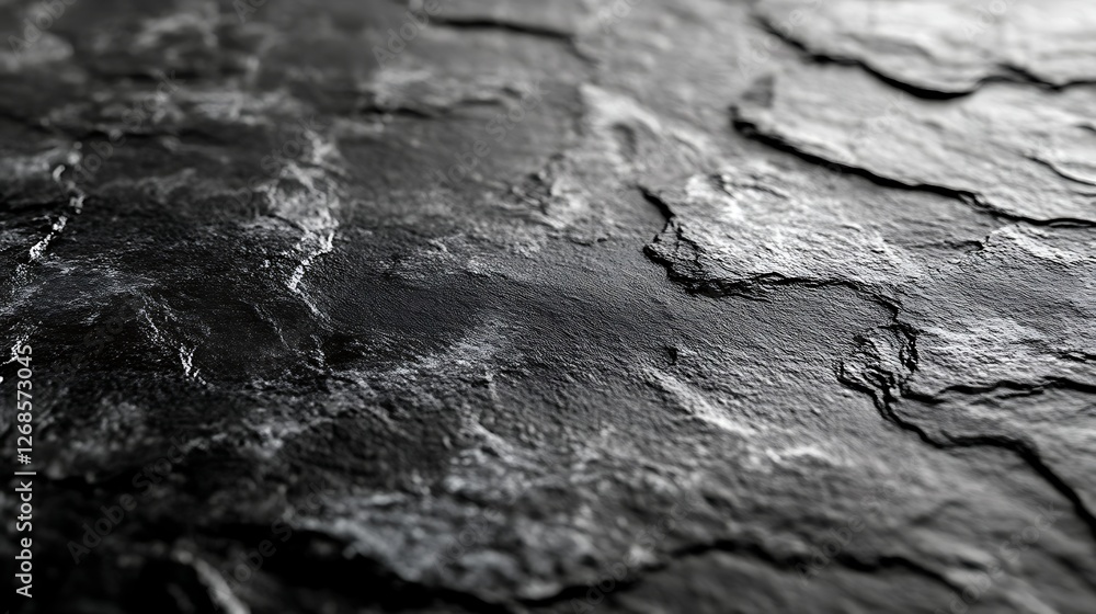 Dark Grey Stone Texture Background Image
