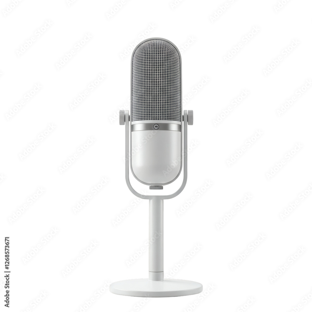Elegant Retro Microphone: Studio Quality Sound Elegant Retro Microphone: Studio Quality Sound