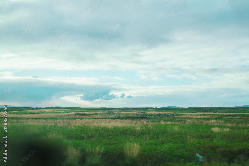 Fototapeta premium アイスランドの美しい風景